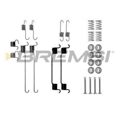 SK0802.JPG Kit Accessori Ganasce Freno Posteriore Mazda Demio Sk0802 Bremsi