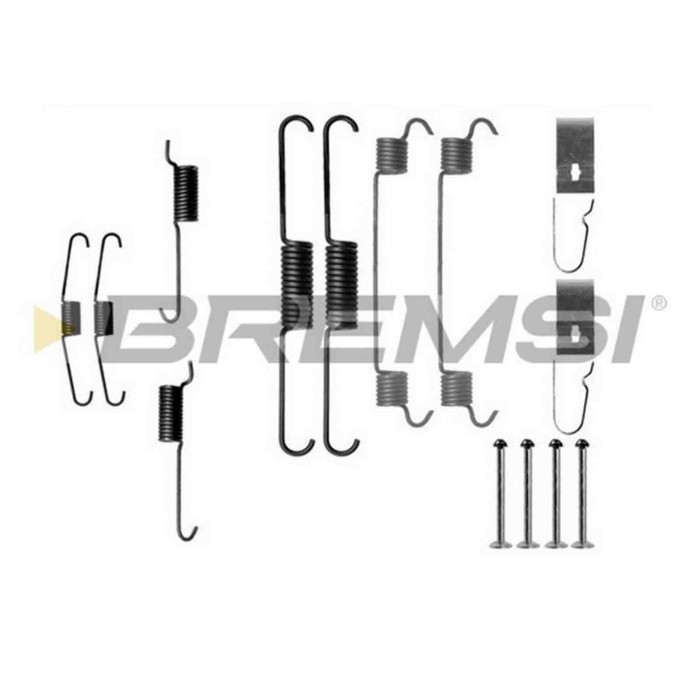 SK0803.JPG Kit Accessori Ganasce Freno Posteriore Mazda E-serie Pianale Piatto/telaio E-serie Furgonato Sk0803 126080300 Bremsi