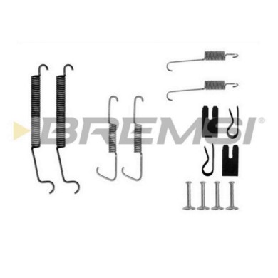 SK0805.JPG Kit Accessori Ganasce Freno Posteriore Citro-n C3 I C3 Pluriel C2 C3 Ii C2 Enterprise Peugeot 1007 Sk0805 95708050 Br