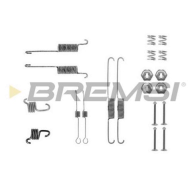 SK0809.JPG Kit Accessori Ganasce Freno Posteriore Ford Sierra Sk0809 Bremsi