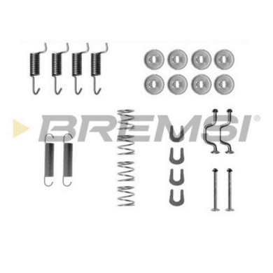 SK0810.JPG Kit Accessori Ganasce Freno Posteriore Toyota Camry (v1) Sk0810 04408-10000 Bremsi