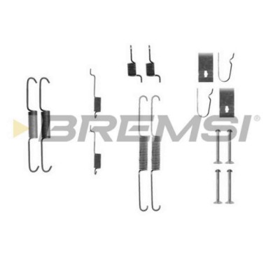 SK0811.JPG Kit Accessori Ganasce Freno Posteriore Nissan Almera Ii Hatchback Almera Ii Sk0811 41008-11000 Bremsi