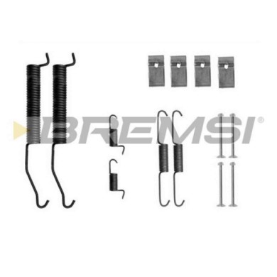 SK0812.JPG Kit Accessori Ganasce Freno Posteriore Mazda B-serie Ford Ranger Sk0812 126081200 Bremsi