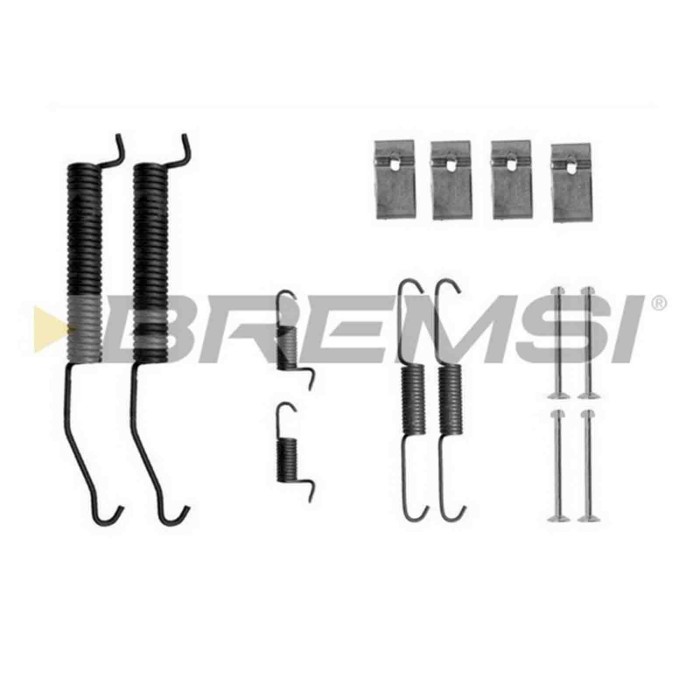 SK0812.JPG Kit Accessori Ganasce Freno Posteriore Mazda B-serie Ford Ranger Sk0812 126081200 Bremsi