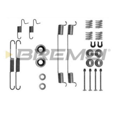 SK0818.JPG Kit Accessori Ganasce Freno Posteriore Nissan Urvan Autobus (e24) Sk0818 41008-18000 Bremsi