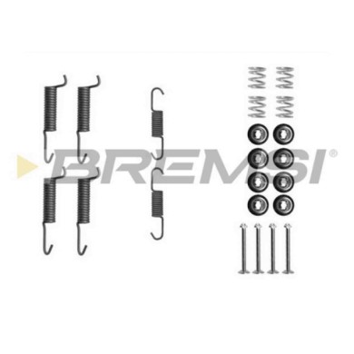SK0821.JPG Kit Accessori Ganasce Freno Posteriore Mitsubishi Pajero I (l04g L14g) Sk0821 Mb008210 Bremsi