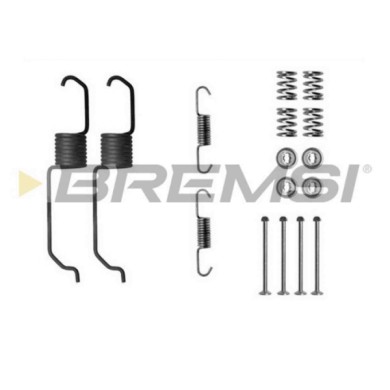 SK0825.JPG Kit Accessori Ganasce Freno Posteriore Mazda Mpv Ii Sk0825 126082500 Bremsi