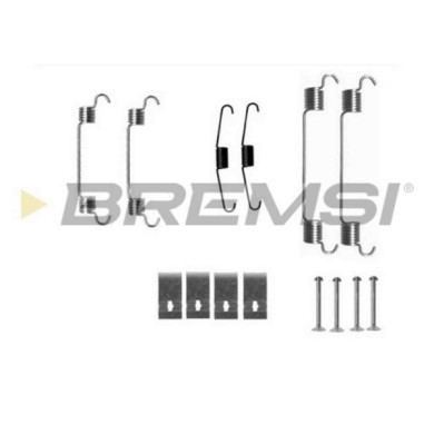 SK0833.JPG Kit Accessori Ganasce Freno Posteriore Honda Insight Jazz Ii Sk0833 45008330000 Bremsi