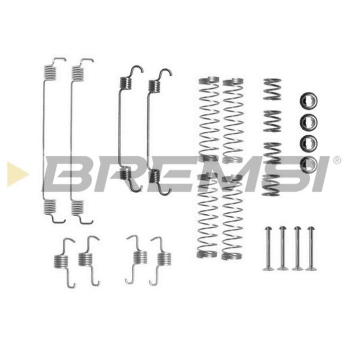 SK0835.JPG Kit Accessori Ganasce Freno Posteriore Peugeot 208 I (ca Cc) Sk0835 Bremsi