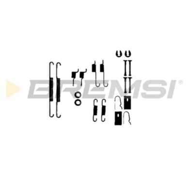 SK0847.JPG Kit Accessori Ganasce Freno Posteriore Kia Picanto Sk0847 Da0084700 Bremsi