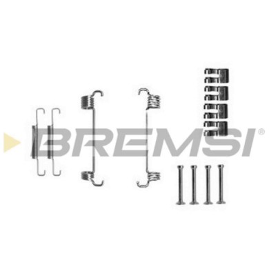 SK0851.JPG Kit Accessori Ganasce Freno Posteriore Peugeot Boxer Autobus (230p) Sk0851 4210851 Bremsi