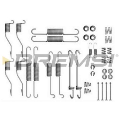 SK0852.JPG Kit Accessori Ganasce Freno Posteriore Mazda B-serie Sk0852 Sumitomo Bremsi
