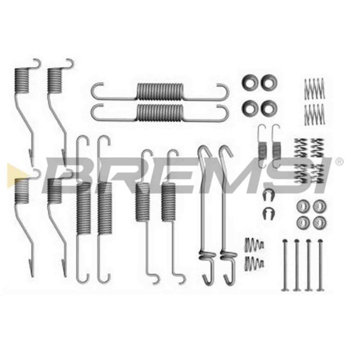 SK0852.JPG Kit Accessori Ganasce Freno Posteriore Mazda B-serie Sk0852 Sumitomo Bremsi