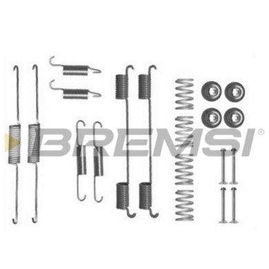 SK0861.JPG Kit Accessori Ganasce Freno Posteriore Chrysler Voyager / Grand Voyager Iii (gs Ns) Sk0861 5190861aa Bremsi
