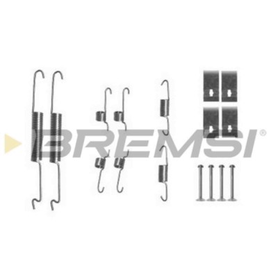 SK0863.JPG Kit Accessori Ganasce Freno Posteriore Kia Clarus Clarus Station Wagon Carens I Sk0863 Da0086300 Bremsi