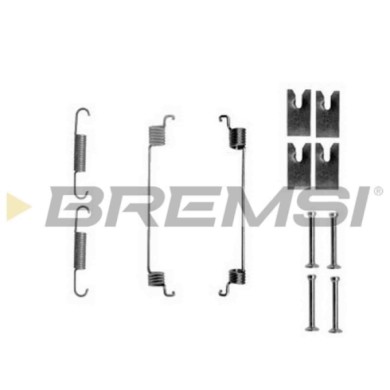 SK0866.JPG Kit Accessori Ganasce Freno Posteriore Opel Corsa D (s07) Sk0866 Bremsi