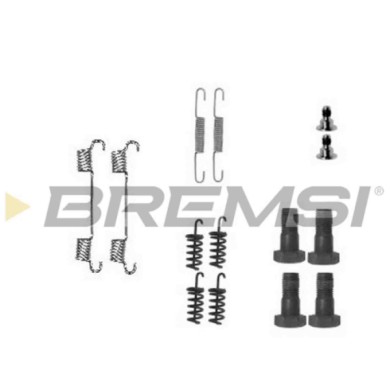 SK0867.JPG Kit Accessori Ganasce Freno Posteriore Mercedes-benz Classe E Classe E T-model Sk0867 Bremsi