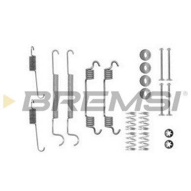 SK0873.JPG Kit Accessori Ganasce Freno Posteriore Daewoo Rezzo Chevrolet Rezzo Mpv/space Wagon Sk0873 Bremsi