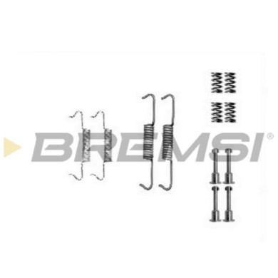 SK0877.JPG Kit Accessori Ganasce Freno Posteriore Rover 75 75 Tourer Mg Mg Zt Mg Zt- T Sk0877 Bremsi