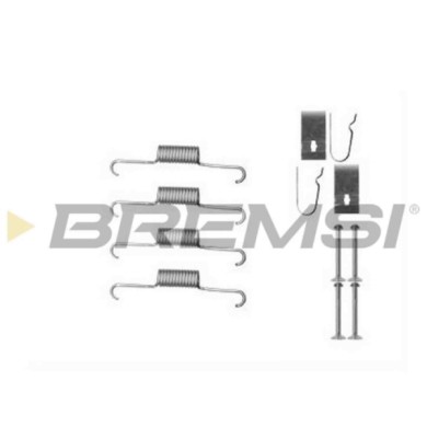 SK0884.JPG Kit Accessori Ganasce Freno Posteriore Honda Accord Viii Accord Viii Station Wagon Sk0884 Bremsi