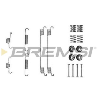 SK0889.JPG Kit Accessori Ganasce Freno Posteriore Smart Fortwo Coupú (451) Sk0889 Bremsi