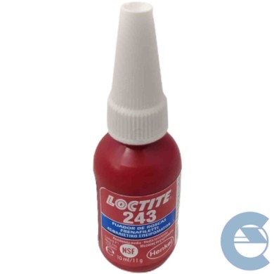 Loctite 243 Frenafiletti 2 Pezzi X 10ml Bloccante Assemblaggi A Media Resistenza