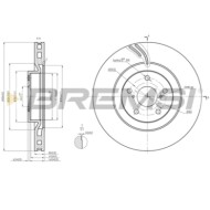 DISCO_FRENO.jpg Disco Freno Anteriore Sinistro 92298503 Lexus Gs Rc Ventilato