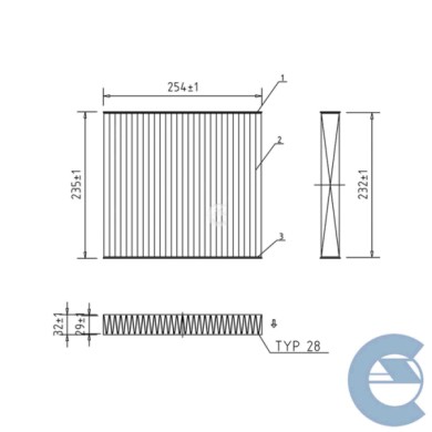 FC0102A.JPG Filtro Aria Abitacolo Man Tge Pianale Piatto/telaio (uz) Fc0102a Con Effetto Antibatterico Bremsi