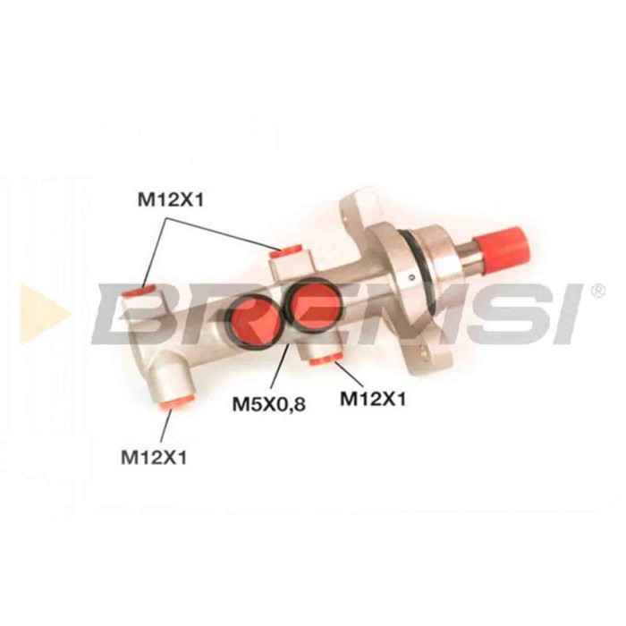 PB0228.jpg Cilindro Maestro Del Freno Citro-n C3 I Alluminio Pb0228 4601l7 S.f. Trw Bremsi