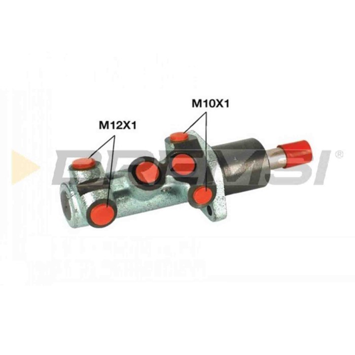 PB0290.jpg Cilindro Maestro Del Freno Ford Transit Furgonato Alluminio Pb0290 4059371 S.f. Bosch Bremsi