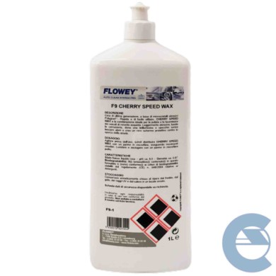 Flowey Cherry Speed Wax F9 1lt Cera Pulente Carrozzeria Brillantante