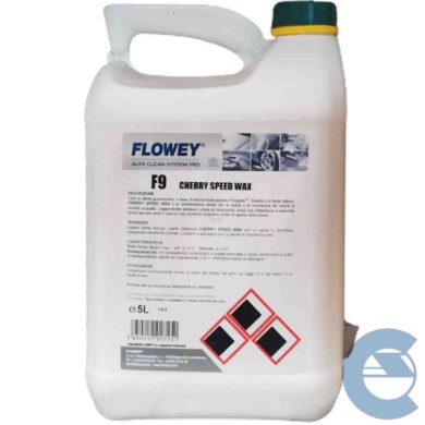 Flowey Cherry Speed Wax F9 5 Lt Cera Pulente Carrozzeria Brillantante