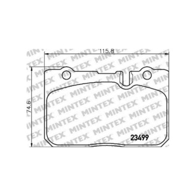 141031-large_default.jpg Pastiglie Freno Mercedes-benz Classe C C 240 1997 06-2000 05 Mintex