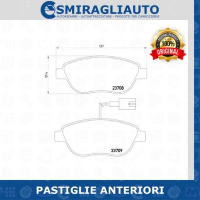 143876-large_default.jpg Pastiglie Anteriori Fiat Bravo Ii 1.9 Mtj 66/88 Kw 2007 Anteriore Mintex