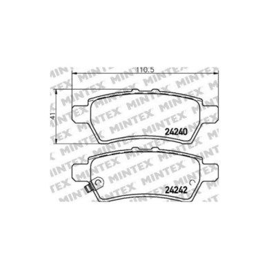 141015-large_default.jpg Pastiglie Freno Mercedes-benz Classe B B 170 2005 03-2011 11 Mintex