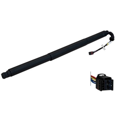 ESK100-L.JPG Molla Elettrica Sinistra Per Baule Con Chiusura Automatica 6 Pin Skoda Superb Dal 06/2015 Al 10/2020