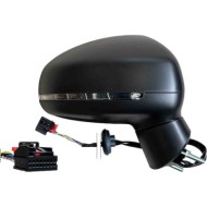 GUIDA_ALLA_SCELTA.JPG Retrovisore Elettrico Nero Freccia Retr Specchio Convesso Cromato Termico 6 Pin Destro Audi A1 Dal 2010 Al