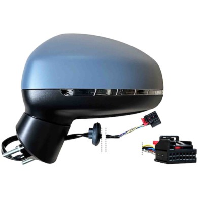 GUIDA_ALLA_SCELTA.JPG Retrovisore Elettrico Con Primer Ripiegabile 8 Pin Sinistro Audi A1 Dal 2010 Al 2014