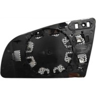 Specchio Convesso Cromato Termico Destro Audi A3 Dal 2003 Al 2005 Dal 2005 Al 2008 Dal 2001 Al 2005 Dal 2004 Al 2008
