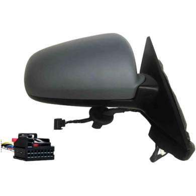 GUIDA_ALLA_SCELTA.JPG Retrovisore Elettrico Con Primer Specchio Convesso Cromato Termico 5 Porte Destro Audi A3 Dal 2003 Al 2005