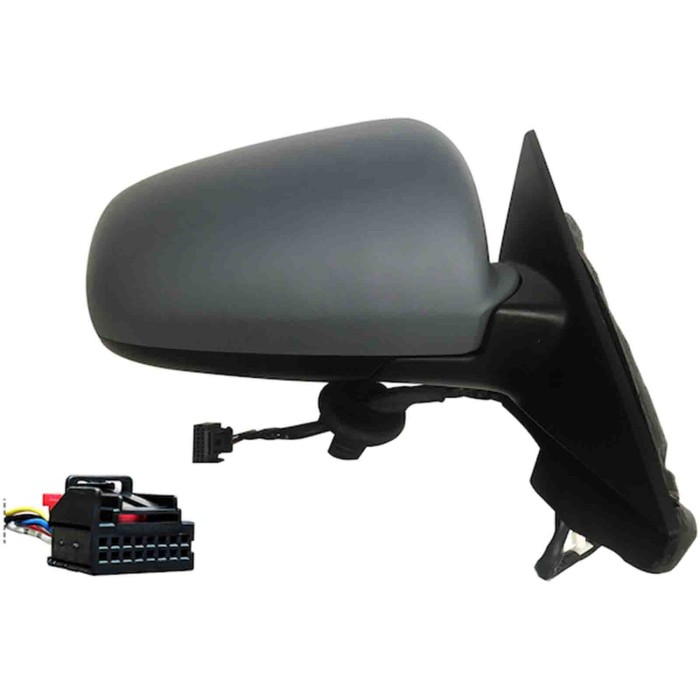 GUIDA_ALLA_SCELTA.JPG Retrovisore Elettrico Con Primer Specchio Convesso Cromato Termico 5 Porte Destro Audi A3 Dal 2003 Al 2005