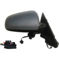 Retrovisore Elettrico Con Primer Ripiegabile Elettrico Specchio Convesso Cromato Termico 7 Pin 3 Porte Destro Audi A3 2003-2005
