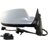 GUIDA_ALLA_SCELTA.JPG Retrovisore Elettrico Con Primer Freccia Retr Specchio Convesso Cromato Termico 8 Pin 3 Porte Destro Audi 
