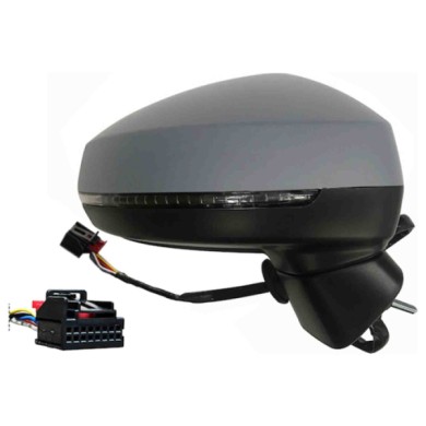 GUIDA_ALLA_SCELTA.JPG Retrovisore Elettrico Con Primer Freccia Retr Specchio Convesso Cromato Termico 3/5 Porte Destro Audi A3 D
