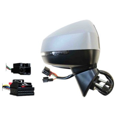GUIDA_ALLA_SCELTA.JPG Retrovisore Elettrico Con Primer Side Assist 8 Pin 3/5 Porte Destro Audi A3 Dal 2012 Al 2016