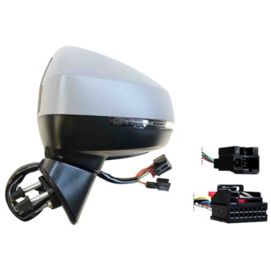GUIDA_ALLA_SCELTA.JPG Retrovisore Elettrico Con Primer Ripiegabile 10 Pin Sinistro Audi A3 Dal 2012 Al 2016