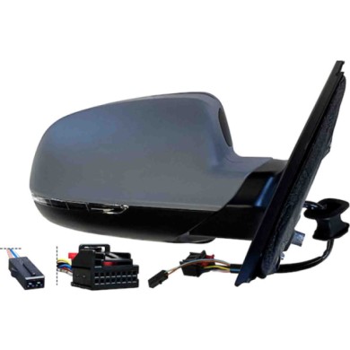 GUIDA_ALLA_SCELTA.JPG Retrovisore Elettrico Con Primer Freccia Retr Side Assist Specchio Convesso Cromato Termico Destro Audi A4