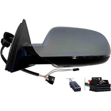 GUIDA_ALLA_SCELTA.JPG Retrovisore Elettrico Con Primer Ripiegabile Elettrico Termico Sinistro Audi A4 Dal 2010 Al 2012