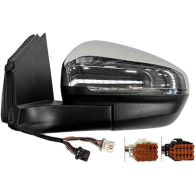 GUIDA_ALLA_SCELTA.JPG Retrovisore Elettrico Con Calotta Cromata 10 Pin Sinistro Citroen C5 Aircross Dal 2018