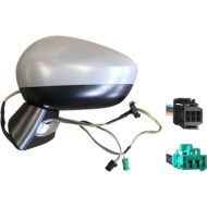 GUIDA_ALLA_SCELTA.JPG Retrovisore Elettrico Con Primer Base Nera Freccia Retr Specchio Convesso Cromato Termico 7 Pin Sinistro C